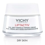 Crema de zi antirid si fermitate pentru ten uscat Liftactiv H.A, 50 ml, Vichy