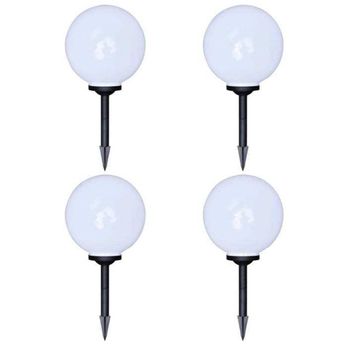 Lămpi de exterior pentru alee LED 4 buc. 30 cm, cu țăruș de sol