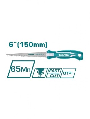 TOTAL - Fierastrau pentru placi de gips-carton - 150mm foto