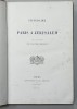 ITINERAIRE DE PARIS A JERUSALEM , par M. LE VICONTE DE CHATEAUBRIAND , 1869