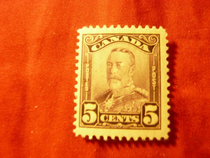 Timbru Canada 1930 - Regele George V, val. 5C