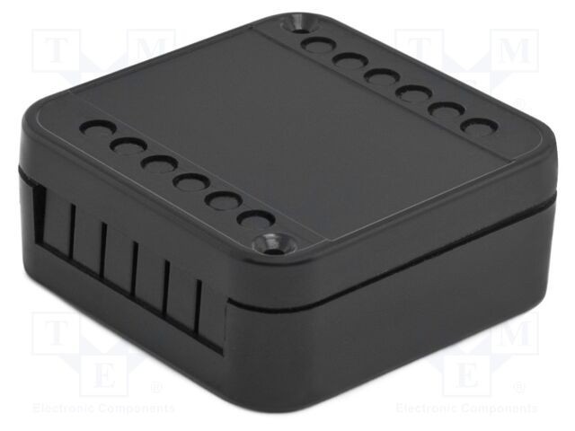 Carcasă cutie de conexiuni ELBAG 44mm x 44mm x 18mm neagră