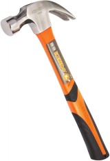 Ciocan dulgher 450grame cu maner din fibra de sticla WeldLand Equipment foto