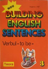 BUILDING ENGLISH SENTENCES. VERBUL &amp;quot;TO BE&amp;quot;-EUGENE J. HALL-255537 foto