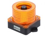 Semnalizator Luminos și Acustic LED Ambră 10-30VDC IP66