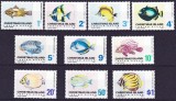 DB1 Fauna Marina Ins. Christmas Pesti 10 v. MNH