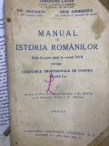 1943 Manual de Istoria Romanilor de la inceput - Gheorghe Lazar Nic. Ceusanu BU