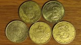 50 euro cent - set 5 tari diferite - Austria Croatia Olanda Italia Finlanda - XF, Europa