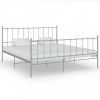 Cadru de pat, gri, 160x200 cm, metal GartenMobel Dekor, vidaXL