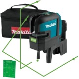 Makita SK106GDZ - Nivela laser cu linii si puncte 2 linii laser 35 m 4 puncte laser - m +/-0.3 mm/m geanta textila