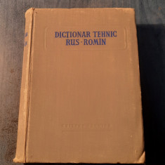 Dictionar tehnic Rus - roman