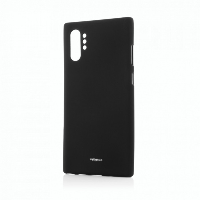 Husa Vetter GO pentru Samsung Galaxy Note 10+, Soft Touch, Negru