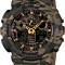 Ceas Sport Casio G-SHOCK GA-100 -ARMY Camouflage NOU CRONOGRAF ACTIV ! VERDE !!