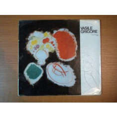 EXPOZITIE DE PICTURA , DESEN SI GUASE de VASILE GRIGORE , 1979