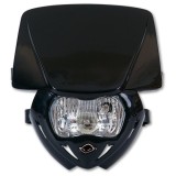 Carena Far Moto Neagra Panter MX_NEW PF01708001 Design Versatil Detasabila