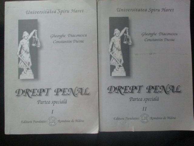 Drept penal 2 vol-Constantin Duvac, Gheorghe Diaconescu