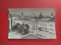 CARTE POSTALA - RPR - CLUJ - PIATA LIBERTATII