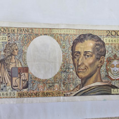 Franta 200 Francs 1992 stare excelenta