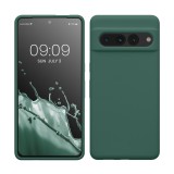 Husa Kwmobile pentru Google Pixel 7 Pro, Verde, Silicon, KWM0000171J031C, Carcasa