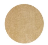 Cumpara ieftin Covor Rotund Belgian Model Fargo 71501-800, Marime 120 x 120 cm, Mustar, Inaltime Fir 7 mm, Antialergic, Polipropilena, Living, Dormitor, Sufragerie,