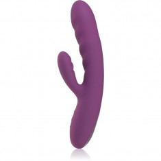 Svakom Avery Powerful Thrusting vibrator cu stimularea clitorisului Lilac 19,5 cm