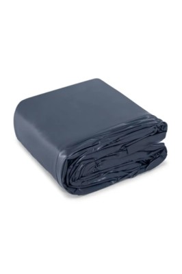 Prelată rotundă pentru piscină Easy Set 28020, A244xH30 cm, PVC, Albastru marin foto