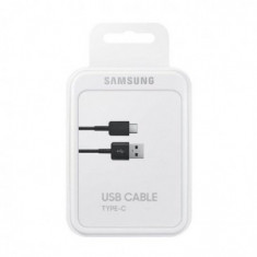 CABLU DE DATE SI INCARCARE USB LA USB TYPE-C, SAMSUNG EP-DG930IBEGWW, 1.5 M, NEGRU, ORIGINAL EU BLISTER