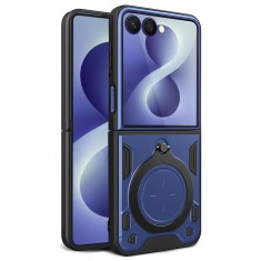 Husa pentru Samsung Galaxy Z Flip8 Asteroid GSM CamGuard Pro, Blue