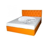 Set Saltea cu arcuri, Pluto Traditional Spring Comfort 140x200x20cm, plasa de arcuri tip Bonell, husa detasabila tricot, hipoalergenica, fermitate med