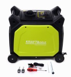 Generator curent cu invertor inverter 7.6kw 7600W 230V 12V motor pe benzina 9.5CP(KD682)