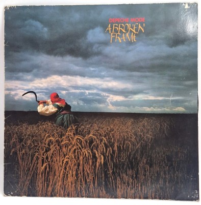 Depeche Mode &amp;lrm;&amp;ndash; A Broken Frame NM / VG+ vinil LP disc Mute Germania 1982 synth pop foto