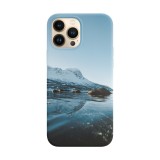 Husa compatibila cu Apple iPhone 14 model Icy river, Silicon, TPU, Viceversa, Transparent, Carcasa