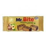 Napolitane glazurate cu crema de alune Mr Bite 24x38g MGR31126