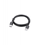 Cablu USB 2.0 tip A Tata - Tata-Lungime 0.25M-Culoare Negru