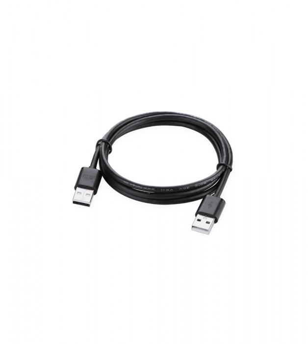 Cablu USB 2.0 tip A Tata - Tata-Lungime 1.5 Metri-Culoare Negru