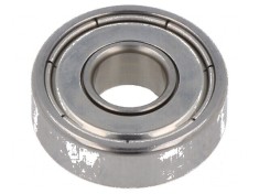 Lagăr cu bile pe un singur r&acirc;nd &Oslash;int: 7mm &Oslash;ext: 19mm W: 6mm - Lagăr cu bile 7x19x6 mm