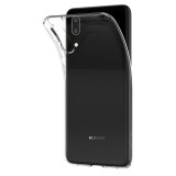 Husa huawei p20 0.3 mm tpu transparent, Flippy