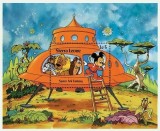 Sierra Leone 1983 - Mickey in spatiu, colita neuzata