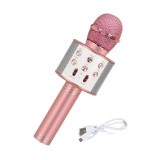 Microfon wireless pentru copii, 5W, bluetooth, boxa incorporata, USB, card microSD, 115 dB, Oem