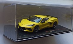 Macheta Chevrolet Corvette C8 Stingray 2020 galben - IXO Premium 1/43