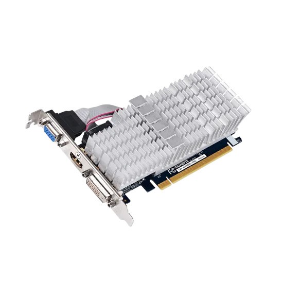 Placa Video Gigabyte GeForce GT 610, 2GB GDDR3, VGA, DVI, HDMI, PCI Express 2.0, Cooler Pasiv, High Profile