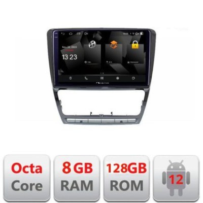 Navigatie Skoda Octavia 2 2005-2013 5960Pro-005 Android Octa Core Qualcomm 2K Qled 8+128 DTS DSP 360 4G Optical CarStore Technology foto