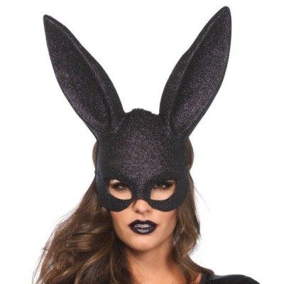 LEG AVENUE - GLITTER MASQUERADE RABBIT MASK foto