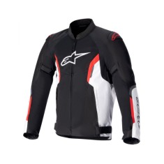 Geaca Alpinestars AST V2 Air negru/alb/rosu