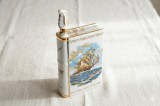 Nautica, Carte plosca, decantor Cognac, portelan Limoges, colectie
