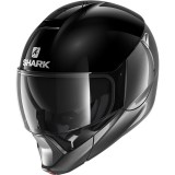 Casca flip-up Shark Evojet Dual, negru/gri, marime XS