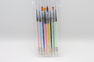 Set de pensule + punctator, 8 buc foto