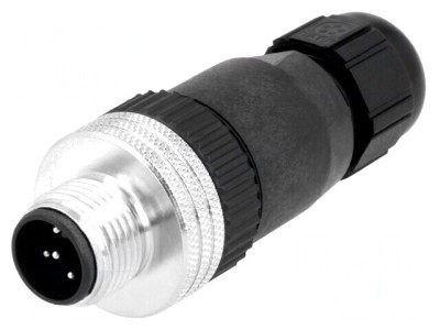 Mufă M12 5-PIN Tată pe Cablu IP67 DeviceNet/CANopen foto
