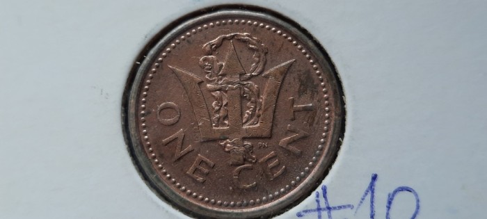BARBADOS 1 CENT 2002 XF