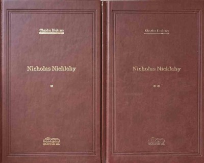 NICHOLAS NICKLEBY VOL.1-2 (EDITIE DE LUX LEGATA IN PIELE)-CHARLES DICKENS-249223 foto